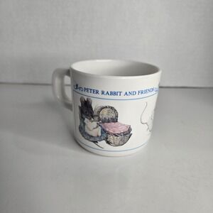 Vintage Peter Rabbit Eden Melamine Plastic Mug Beverage Cup Beatrix Potter